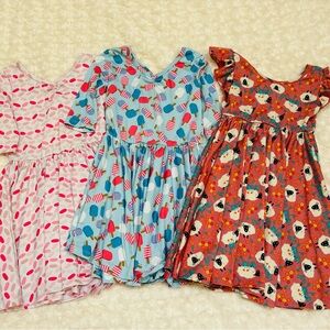 3 DotDotSmile girls dresses
